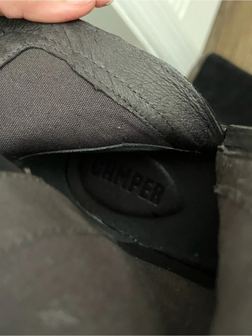 Camper Black Boots 37 Serena